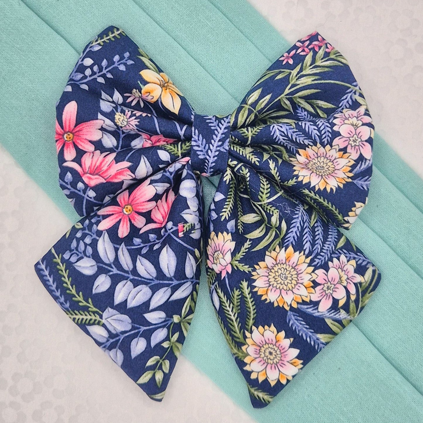 Navy Floral