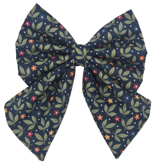 Navy Autumn Floral